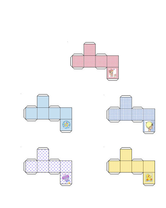 printable miniature square boxes